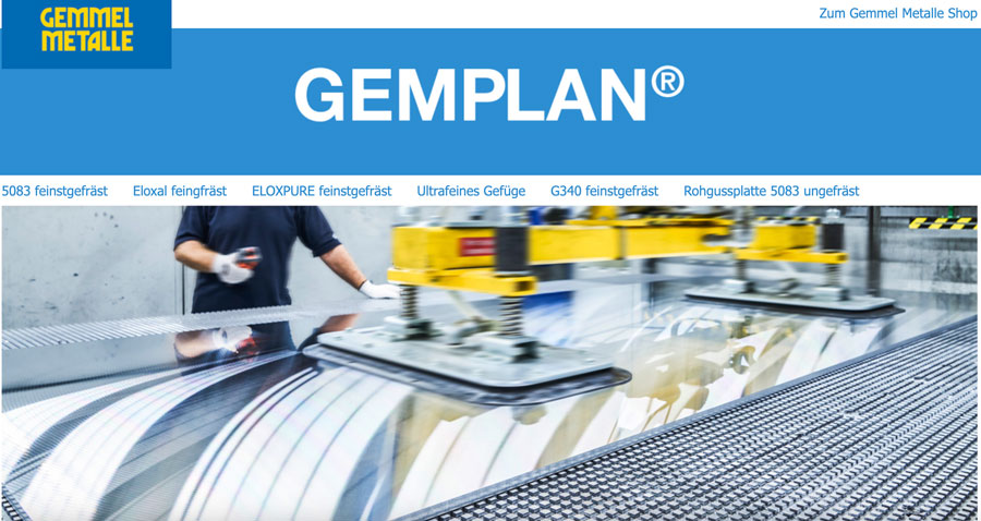Gemmel-Metalle Gemplan