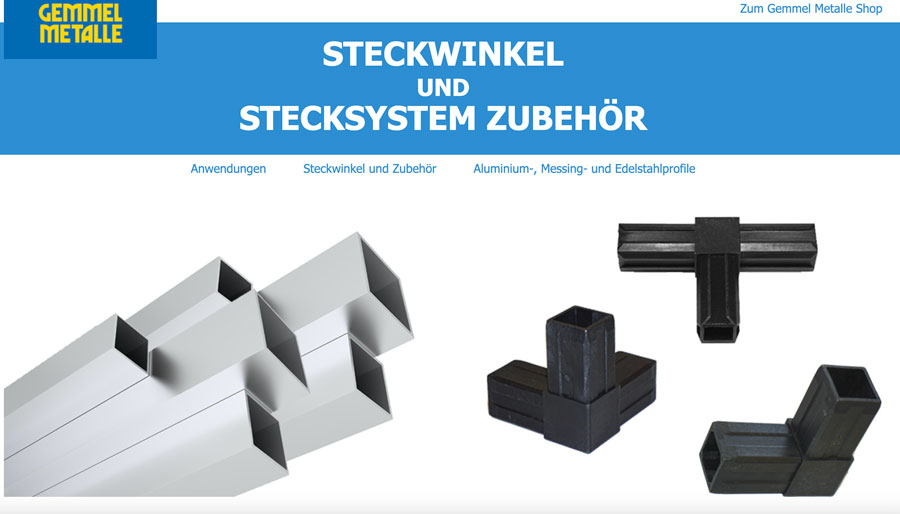 Gemmel-Metalle Steckwinkel